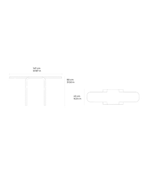 Cut and Fold Console